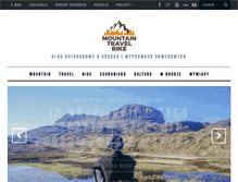 Tablet Screenshot of mountaintravelbike.com